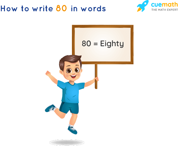 80 in Words