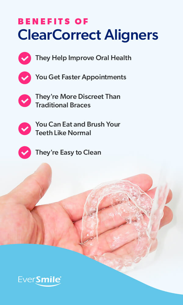 Benefits of ClearCorrect Aligners [list]